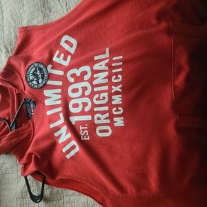 Sleeveless Hooded Swearshirt